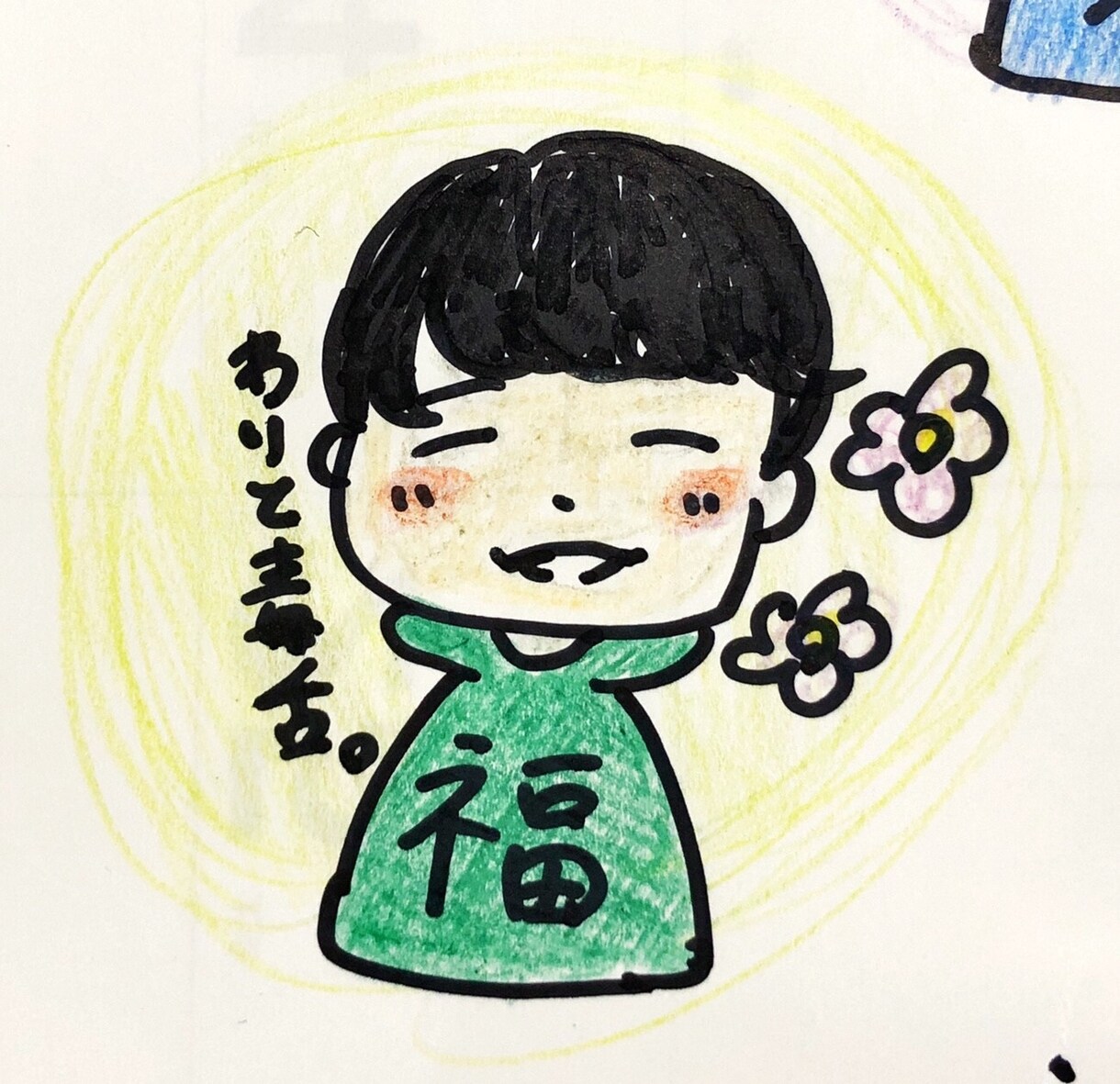 こけしイラスト描きます シンプルだから、アイコンや名刺イラストにも最適です イメージ2