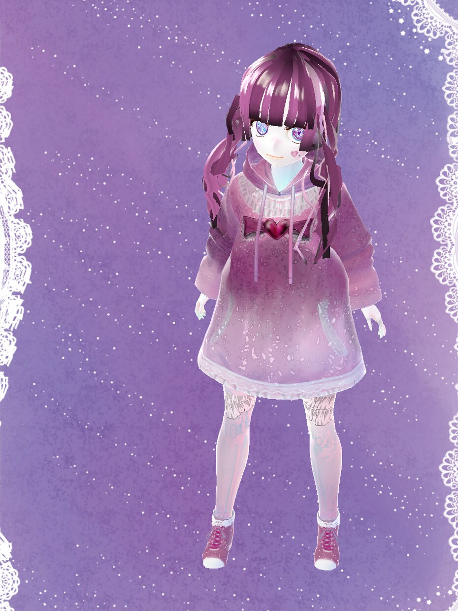 VTuberのキャラのモデリングします VTuberデビューのおてつだいします！ イメージ8