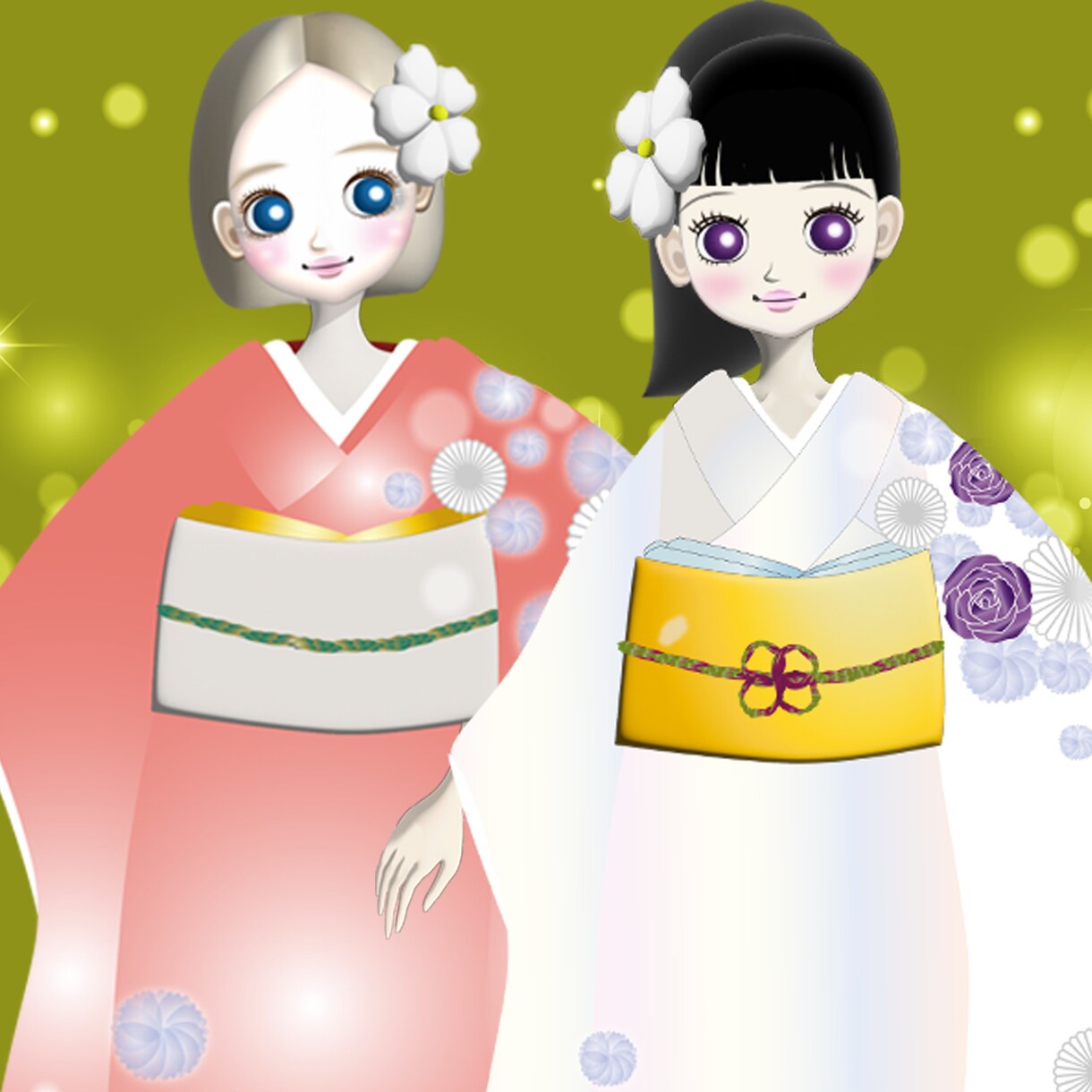 美容、メイク、ファッション用キャラクターをつくます オシャレが好きなキャラクターを作成します。メイク好きアバター イメージ8