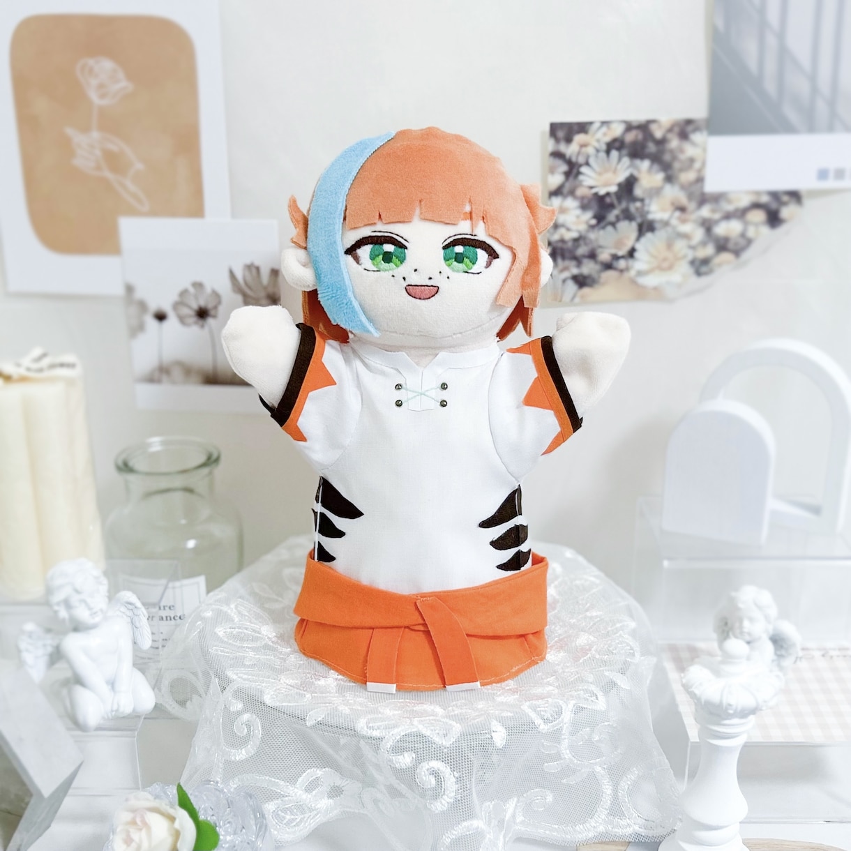貴方だけのオリジナルパペットぬいぐるみを制作します 動いてかわいいお洋服付きパペットぬいぐるみ ♪ イメージ3