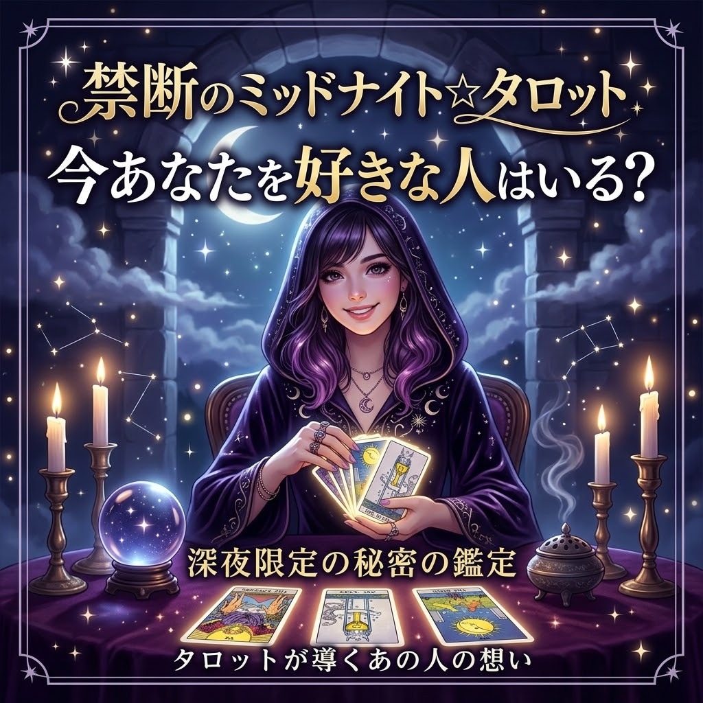 今、貴方に好意を寄せている人はいる？占います 今、貴方に恋をしている人はいる？透視タロットで教えます イメージ1