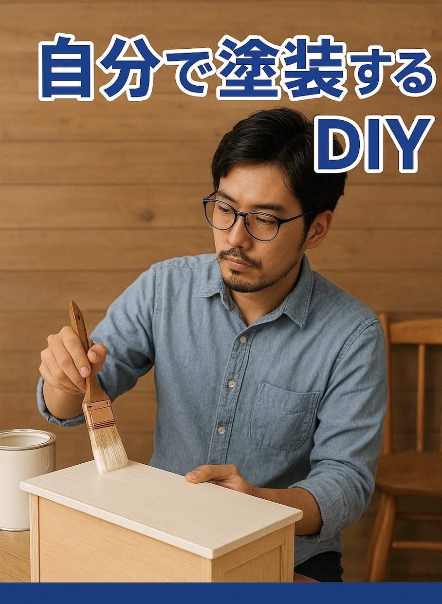 DIYサポート　職人が失敗しない塗装方法を教えます 塗料選びから下地処理まで職人が丁寧にサポート イメージ1