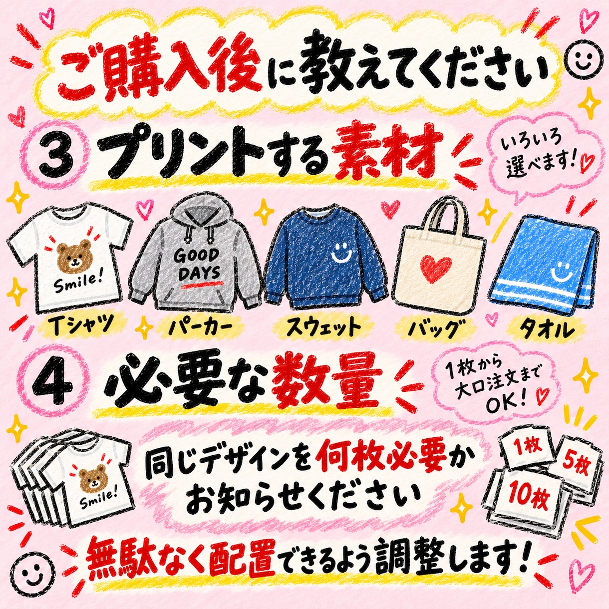 アイロンで貼れるオリジナル転写シートを制作します 届いたシートをアイロンで圧着するだけ。データ初心者も歓迎 イメージ9
