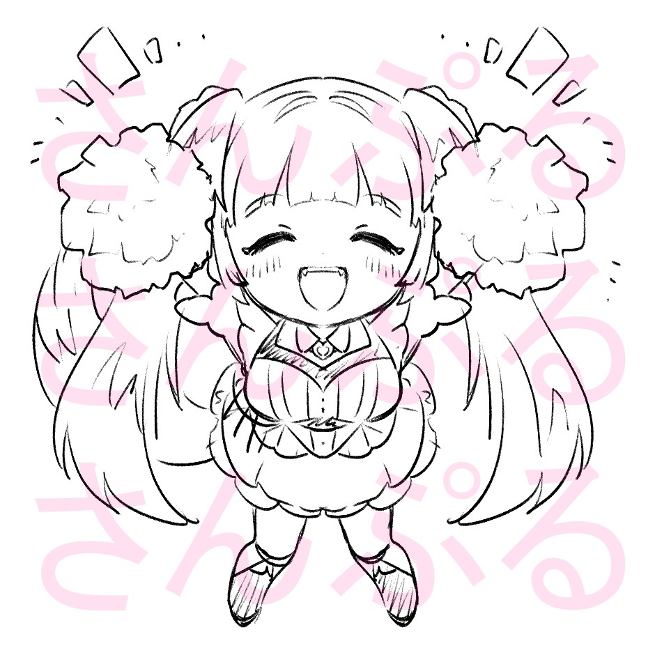 ミニキャライラスト制作します かわいいポップなミニキャライラスト、商用利用も全身もおまかせ イメージ7