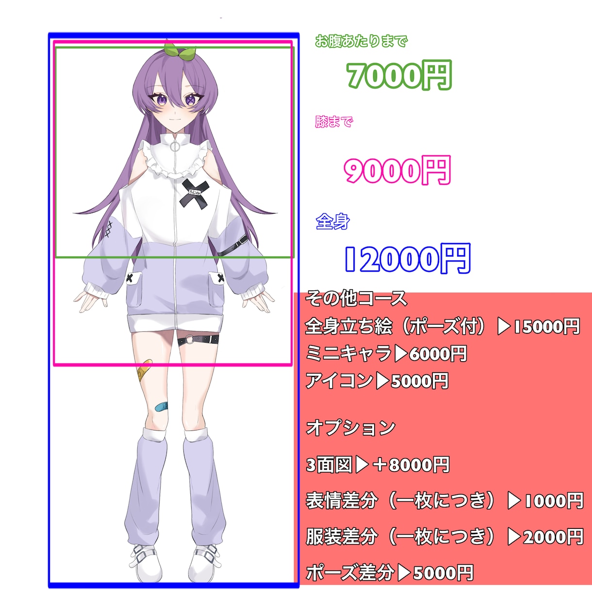 IRAM／TRPG／グッズ用イラスト描きます 男女問わず！あなたのイメージと擦り合わせたオリジナルキャラ！ イメージ2