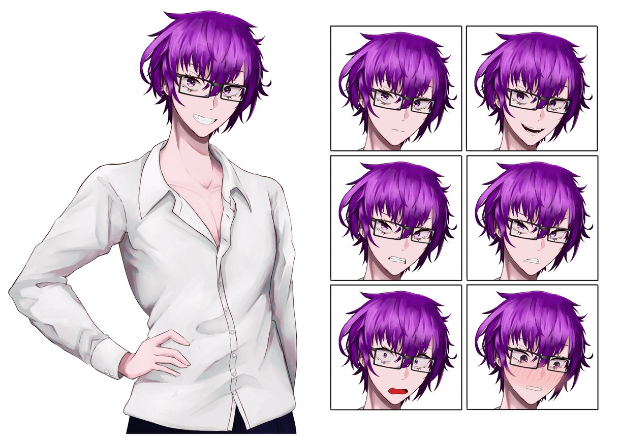 商用利用可・配信やTRPGで使える立ち絵描きます あなたが一番求めるキャラ作ります イメージ3