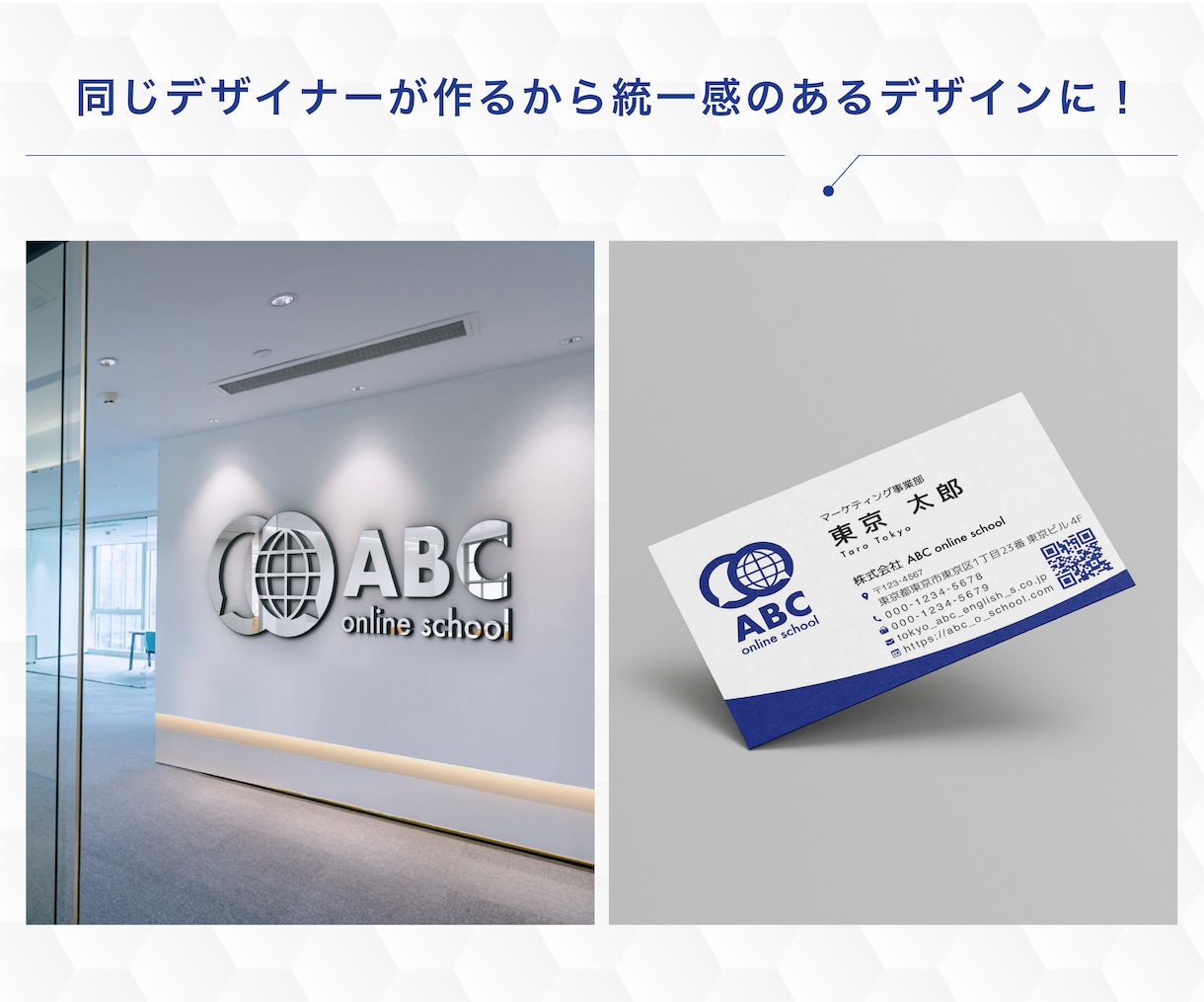 ロゴ・名刺・印刷【開業３点セット】承ります 修正無制限！開業に向けてロゴと名刺、まるっとお任せください！ イメージ3