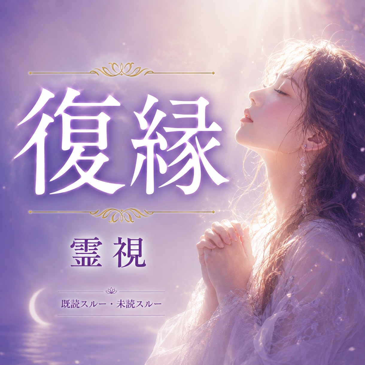 復縁♡既読・未読スルーの元彼の気持ち視ます 音信不通の彼の今の気持ちを丁寧に視ます♡ イメージ1