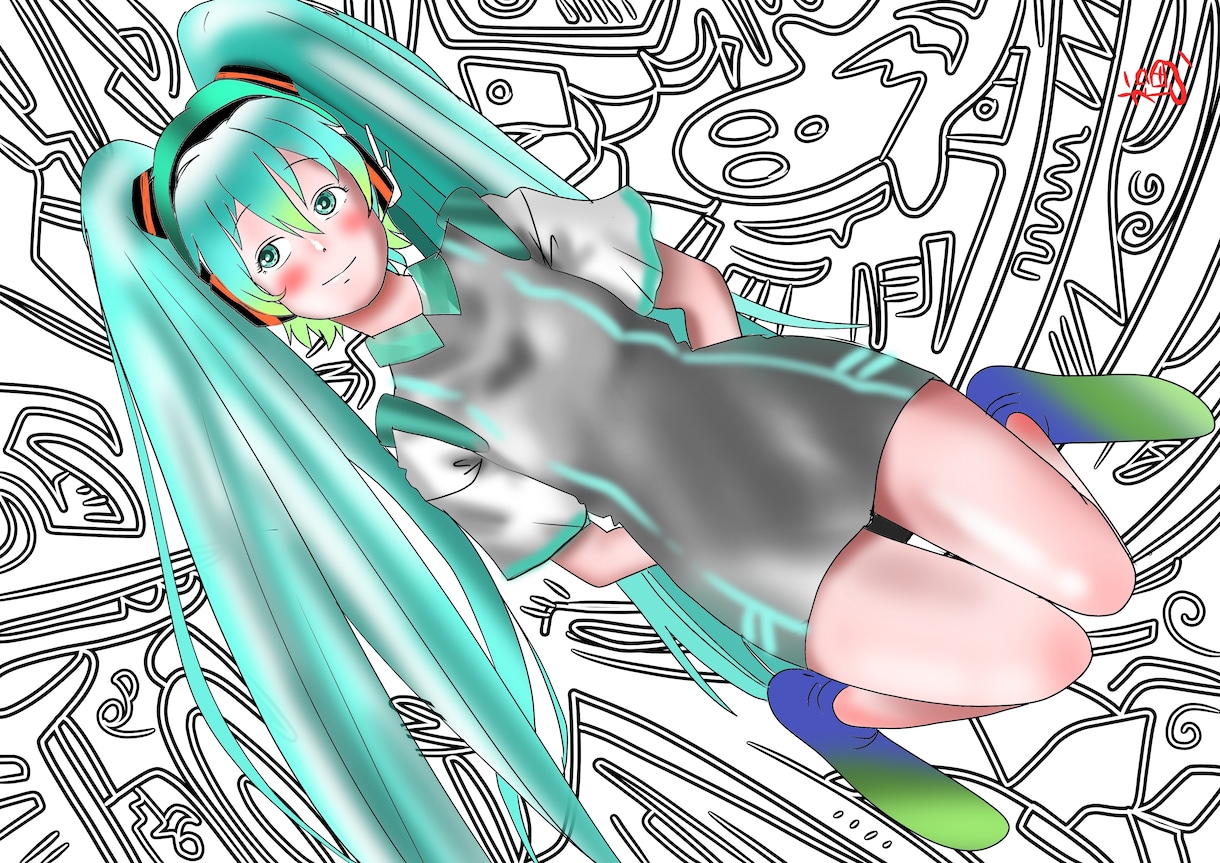 個人向けイラスト描きます あったかい描き味のイラストです。 イメージ7