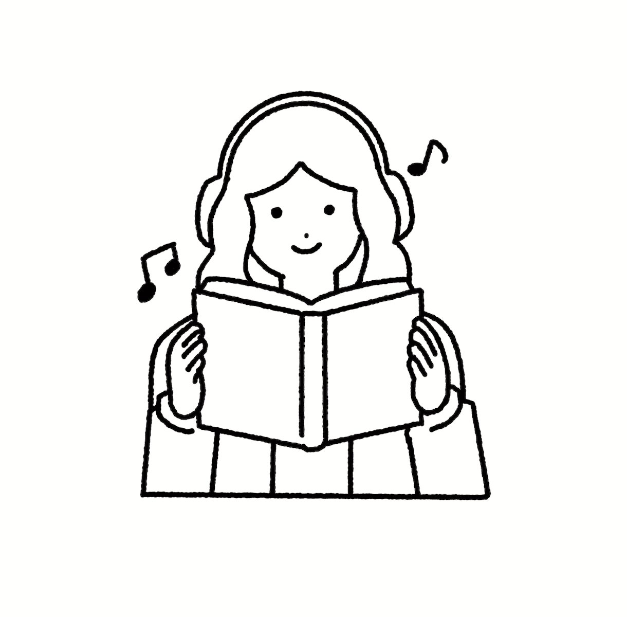 シンプルでかわいい線画イラスト作成します SNSやLINEなどのプロフィール画像に！フラットイラスト イメージ4