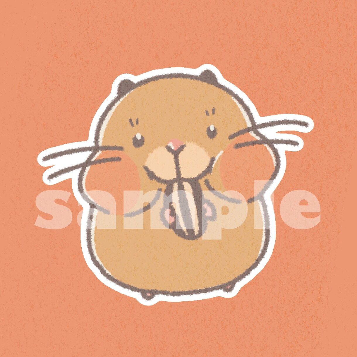 ゆるくてかわいい動物イラスト描きます SNSのアイコンに！修正回数無制限！ イメージ5