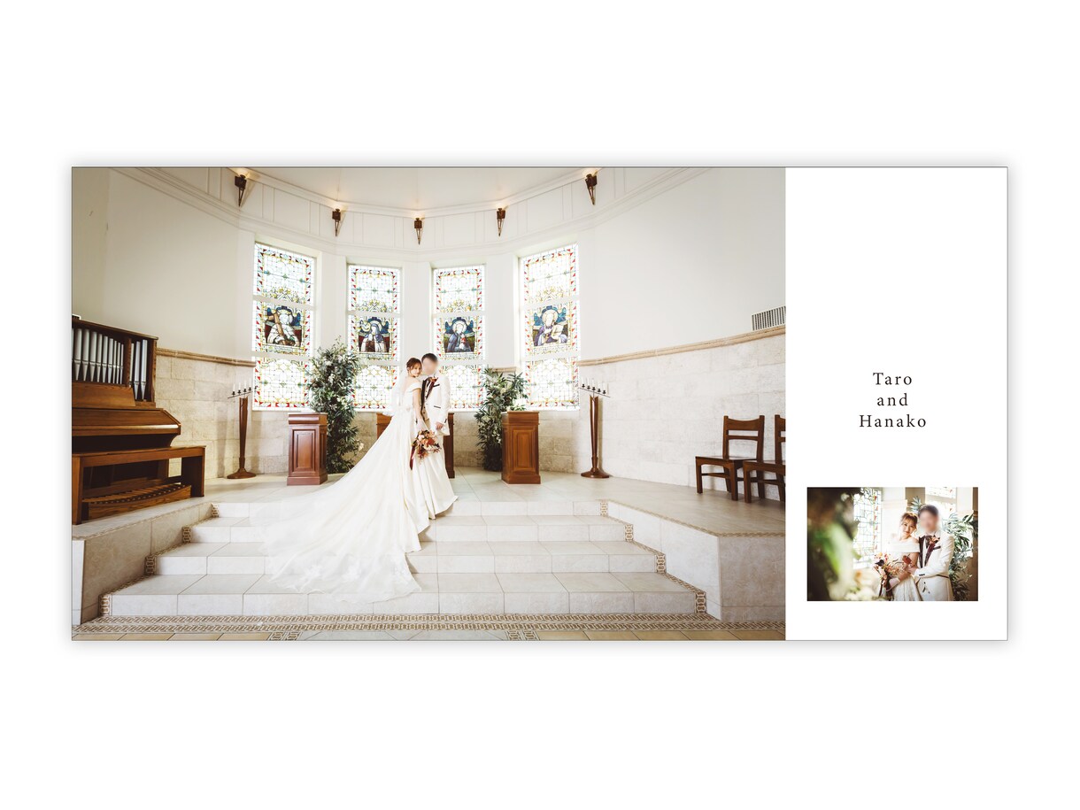 印刷込◎20ページ☆結婚式のアルバムを作ります 写真を送るだけ☆フルサポートいたします！成人式・お子様にも イメージ5