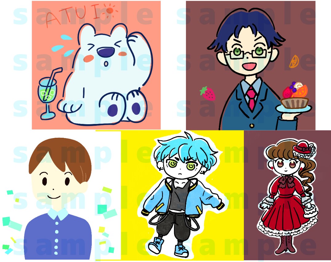 シンプルなイラスト描きます 商用可◯見やすいアイコン！ちょうどいいアイコンをお探しの方に イメージ9