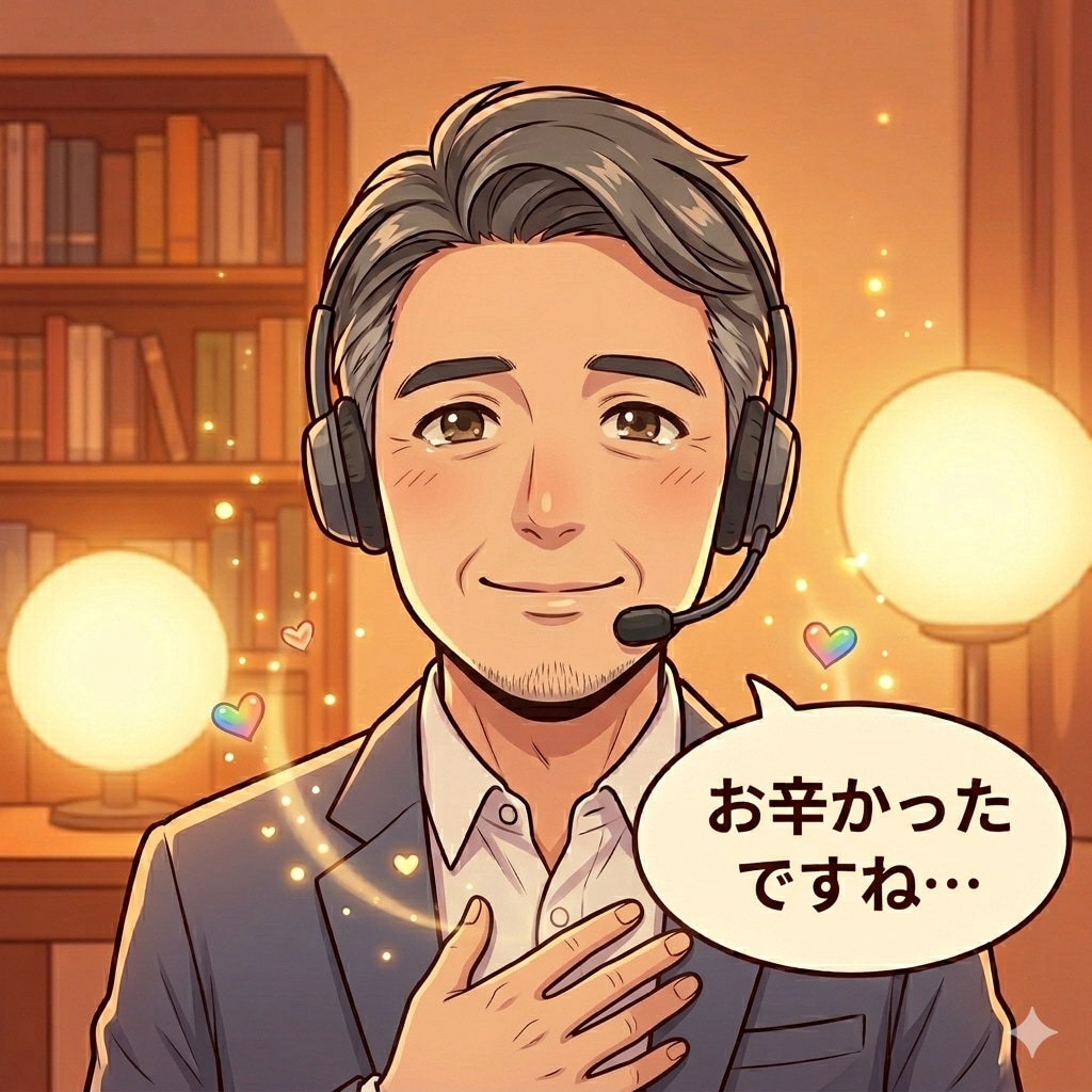 なんでもOK✅️しっかり傾聴✅包容力に癒されます あなたの相談に優しく対応、共感力と包容力、経験豊富な話し相手 イメージ7