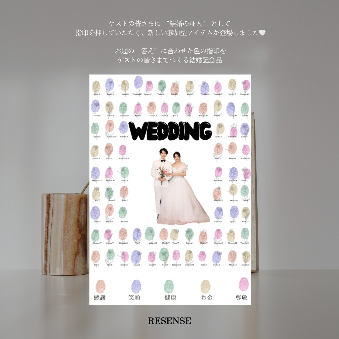 参加型!!結婚証明書テンプレート納品します 結婚証明書 (Canva編集・入稿ガイド付) イメージ2