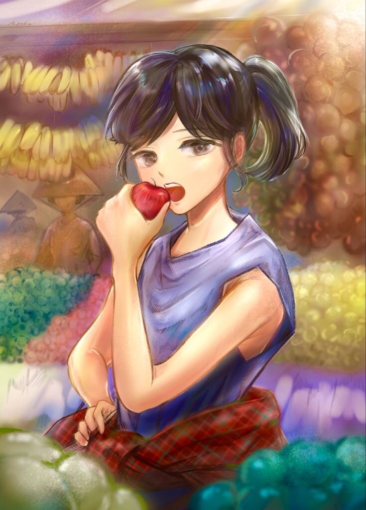 高品質なイラスト(厚塗り/アナログ風)描きます チラシ、イベントポスター、グッズなどデザインも承ります！ イメージ2