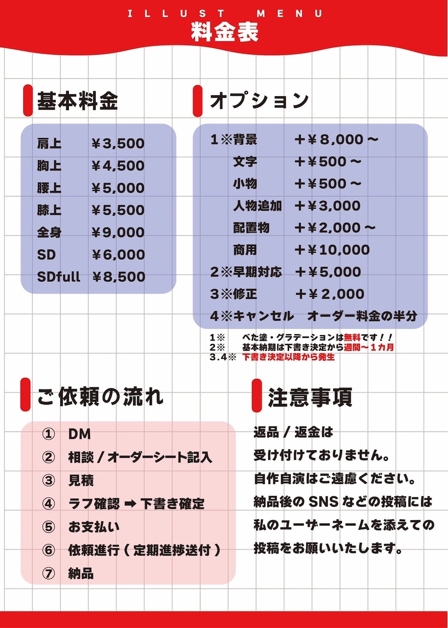 カラフルポップな女の子をお届けいたします 自我の強さをダークから明るくまで露わにさせます イメージ4