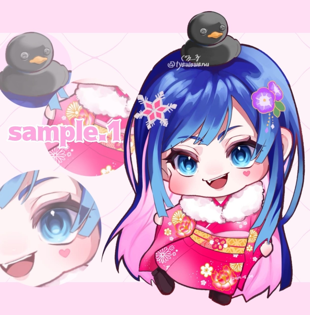 こだわりの詰まった【SD・ミニ キャラ】描きます 【最短１週間で納品】細かい追加オプションなし!! イメージ3