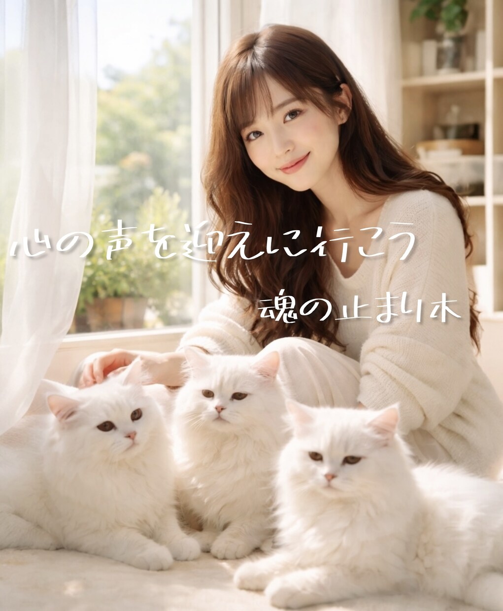 猫のいる癒し処で心の声を迎えにいくお手伝いします ゆるっとtalkや無言の静かな時間から本音でズバッとまで◎ イメージ1