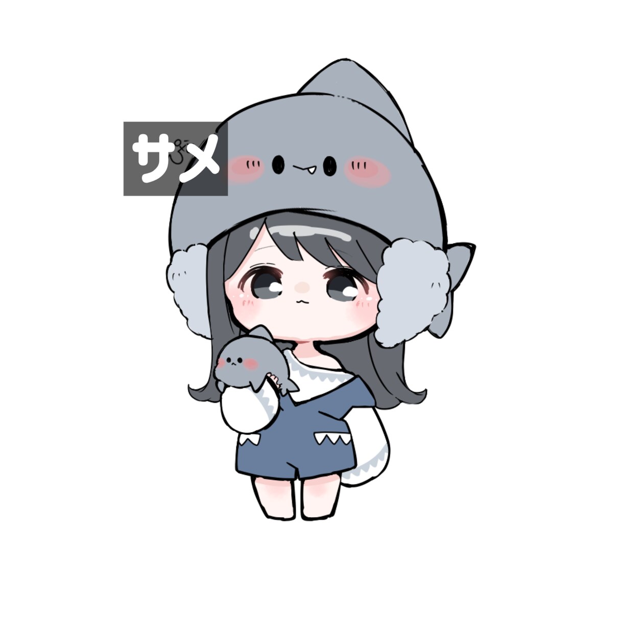 動物帽子のミニキャラ量産イラスト描きます オプションでさらにオリジナリティ出せます イメージ3