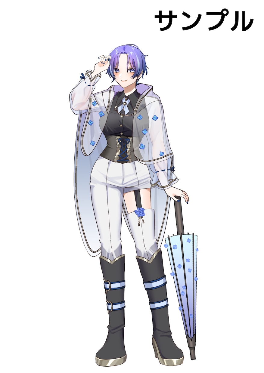 可愛いキャラクター描きます 立ち絵イラストに困っている方へ イメージ5