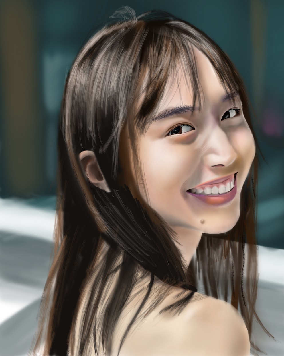 リアルなデジタル似顔絵を描きます ☆商用・二次利用OK☆背景透過画像も送付します イメージ6
