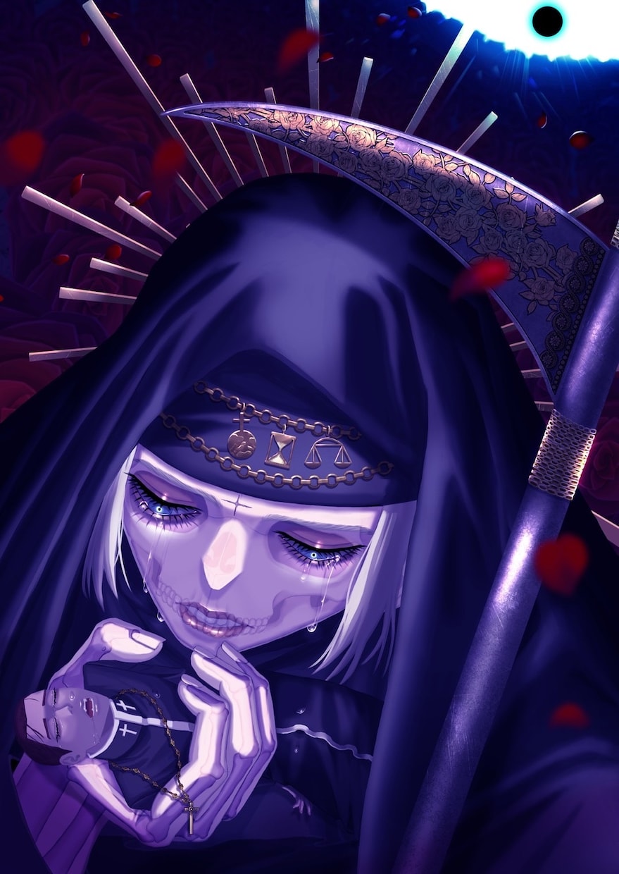 版権、創作アイコン1枚絵キャラクターデザインします アンダーグラウンドで重厚感のあるイラスト イメージ10