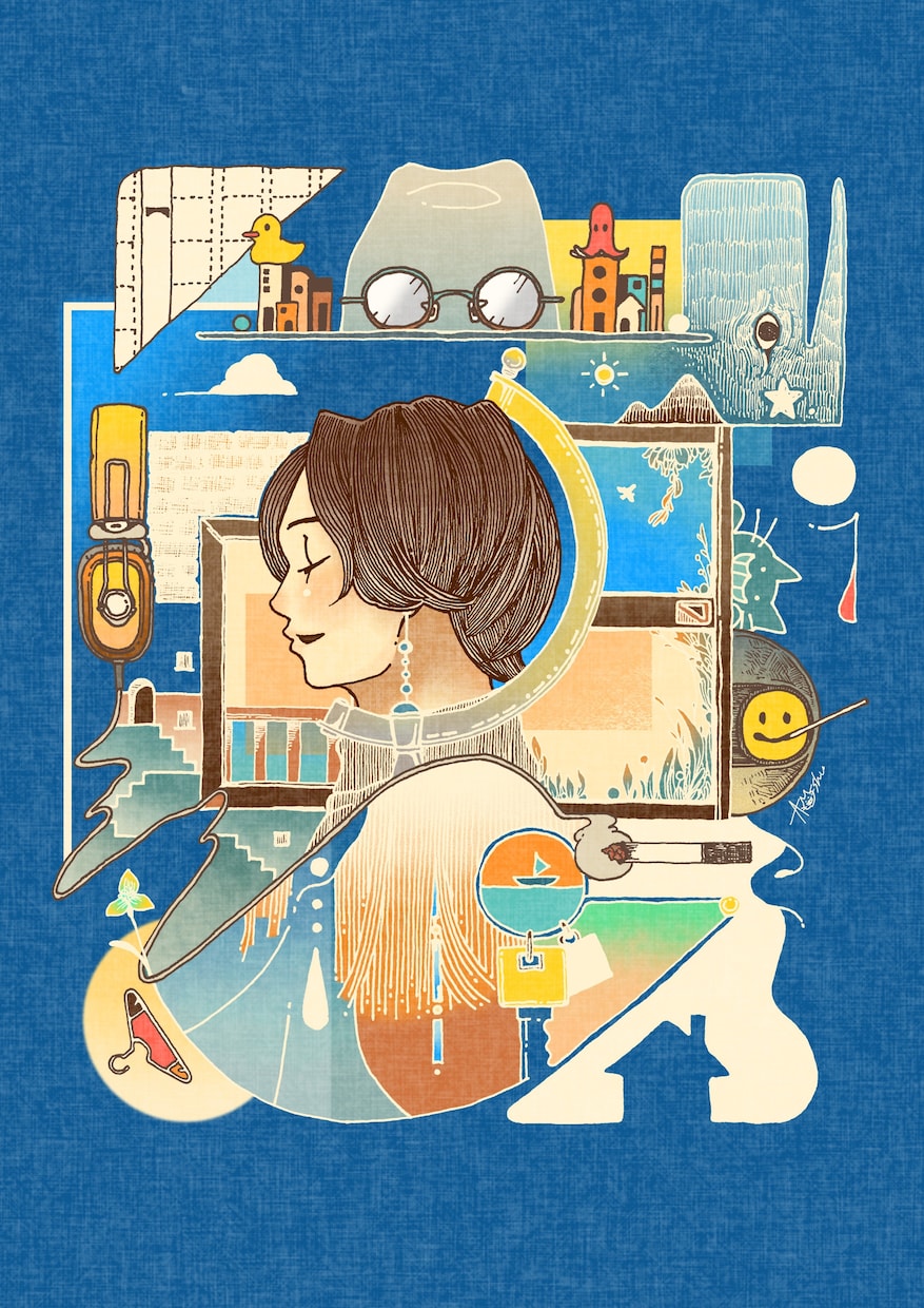 世界感を詰め込んだイラストをお描きします 配信音源ジャケット、動画サムネイルなどに。 イメージ1