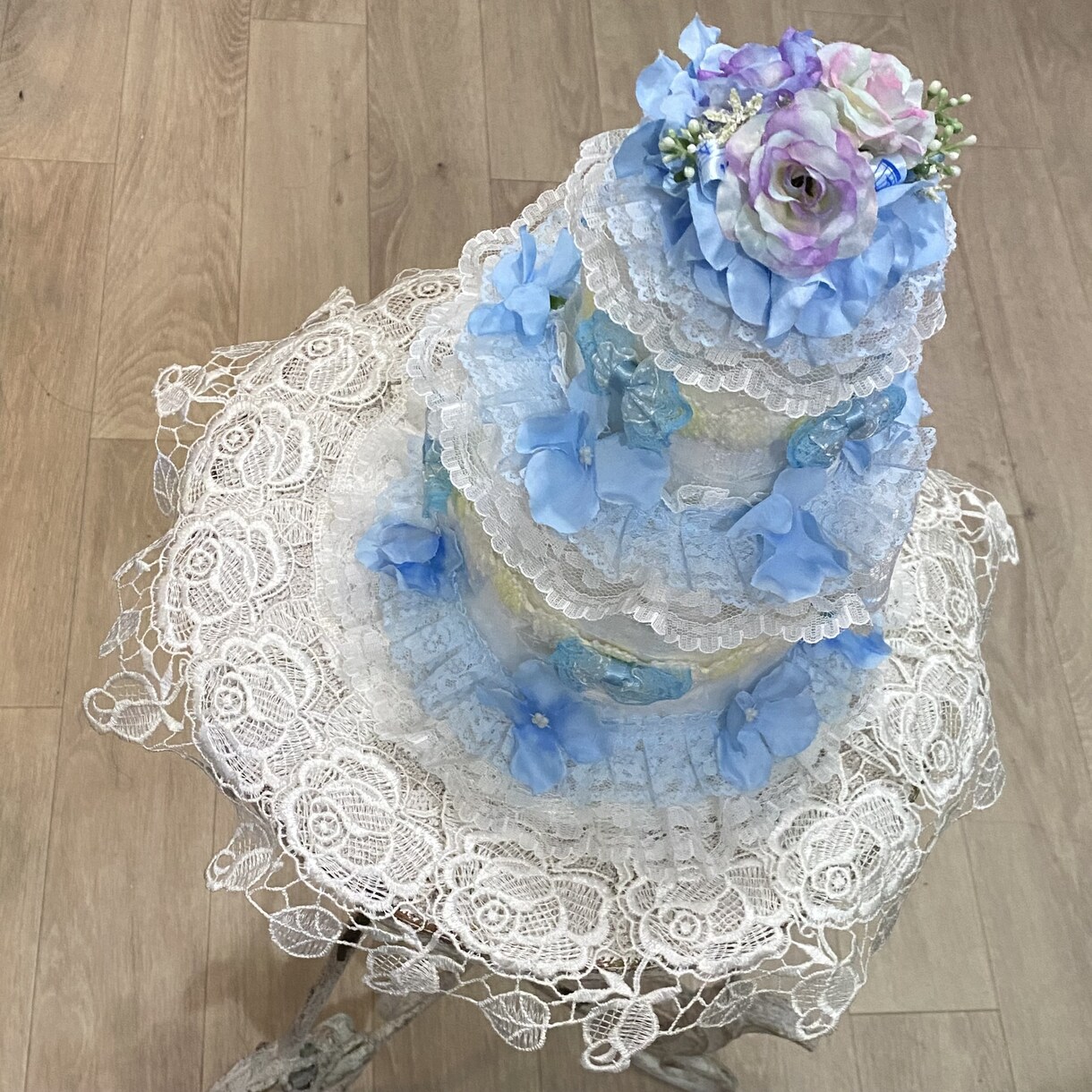 祝福の幸せ溢れるダイパーケーキ制作します 想いを重ねた、特別な忘れられないギフト イメージ5