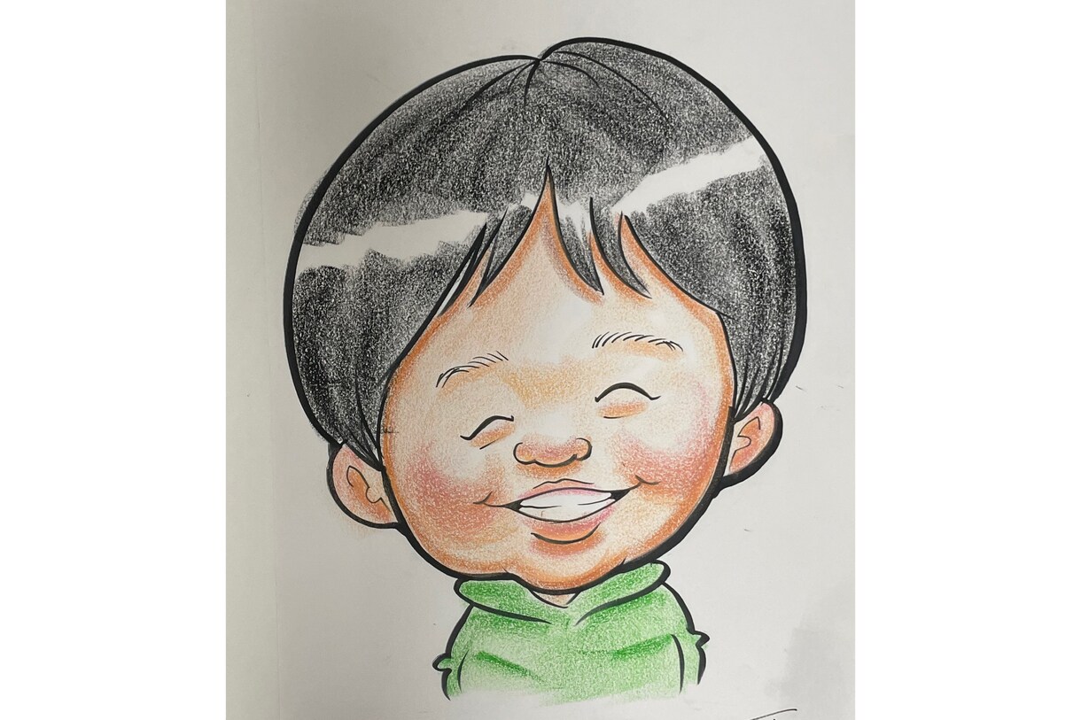 還暦祝いなどプレゼントに喜ばれる似顔絵作成します 記念日、お祝いなどに記憶に残る似顔絵作成いたします イメージ6