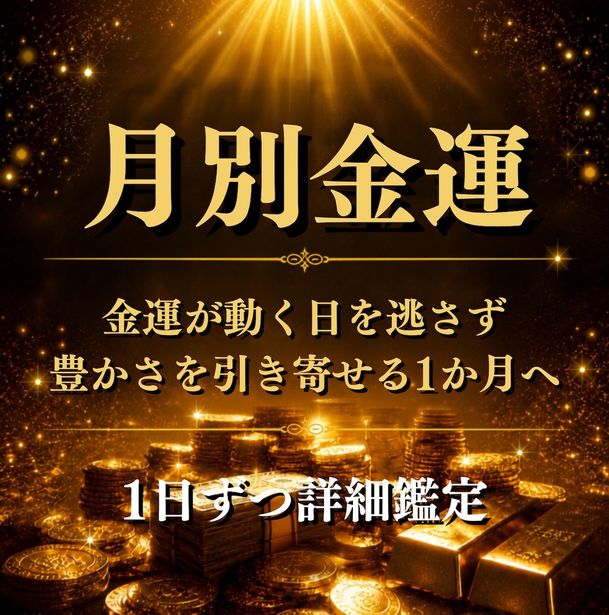 宝くじ当選者が月別金運を詳細鑑定します 金運が動く日を逃さず豊かさを引き寄せる1ヶ月へ イメージ1