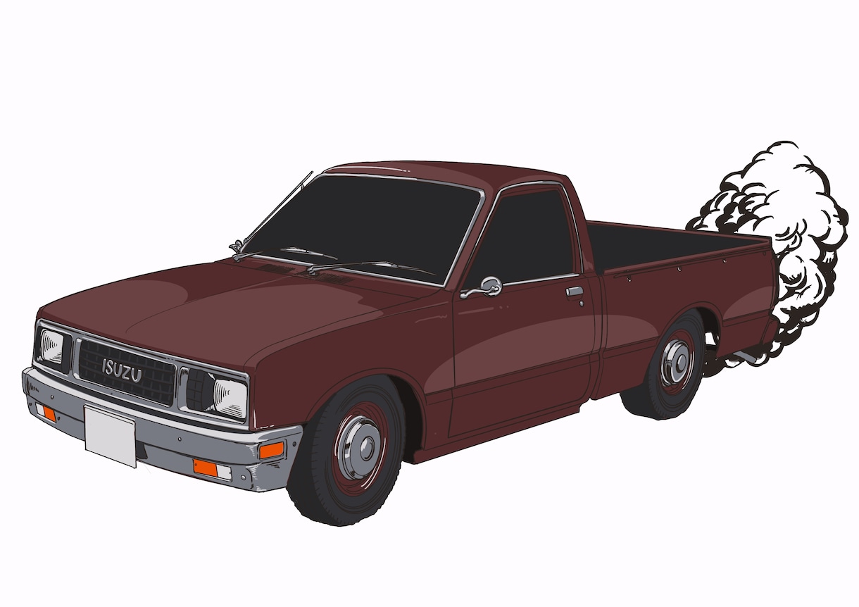 車、乗り物イラスト承ります 車や電車、乗り物のリアルなイラスト承ります。ビジネス利用OK イメージ2