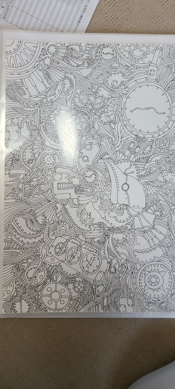 細かく複雑な絵を提供します 自分なりに頑張ります基本的に白黒の絵になります イメージ1