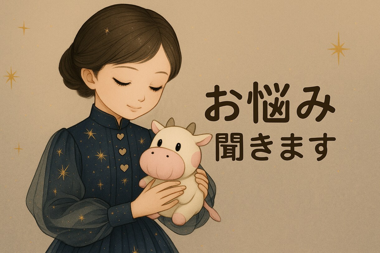 1分でもOK！どんな事でも受け止めます 愚痴、秘密、ちょっと聞いて〜なんでもどうぞ❁⃘*.ﾟ イメージ1