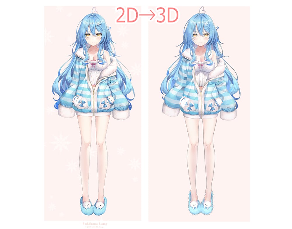 Vtuber様向け3Dキャラクターモデル制作します VRの世界で輝く貴方の姿を作るお手伝いをさせてください！ イメージ4