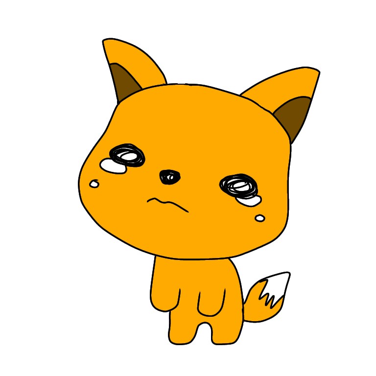 泣き顔動物アイコン描きます 泣き顔にドキ！SNSで一味違う注目度を手にいれませんか？ イメージ1