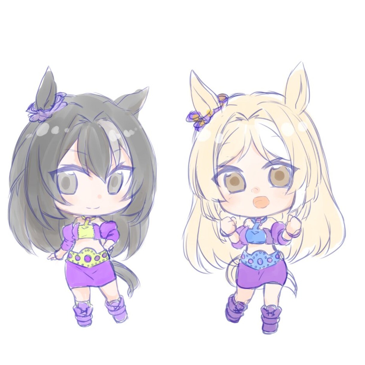 ラフorモノクロイラスト承ります ラフorトーン仕上げのお手軽なイラストをお描きします！ イメージ5