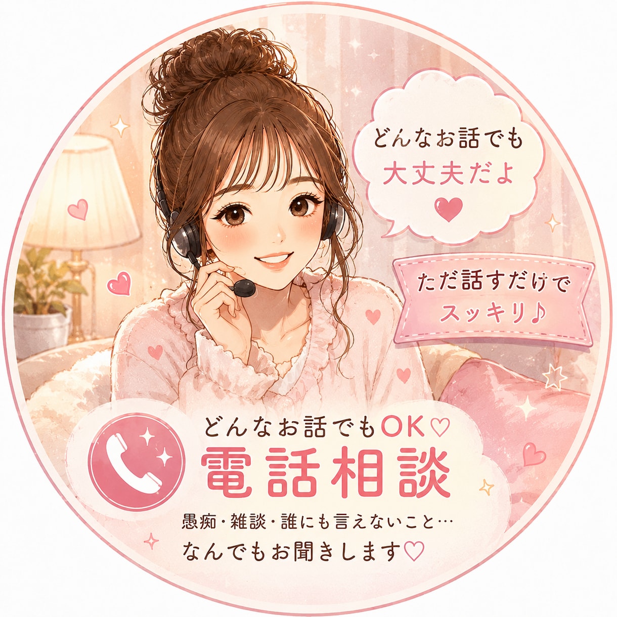 頑張りすぎたあなたの心の相談所を開設しています 誰にも言えない話、ここなら大丈夫。 イメージ1