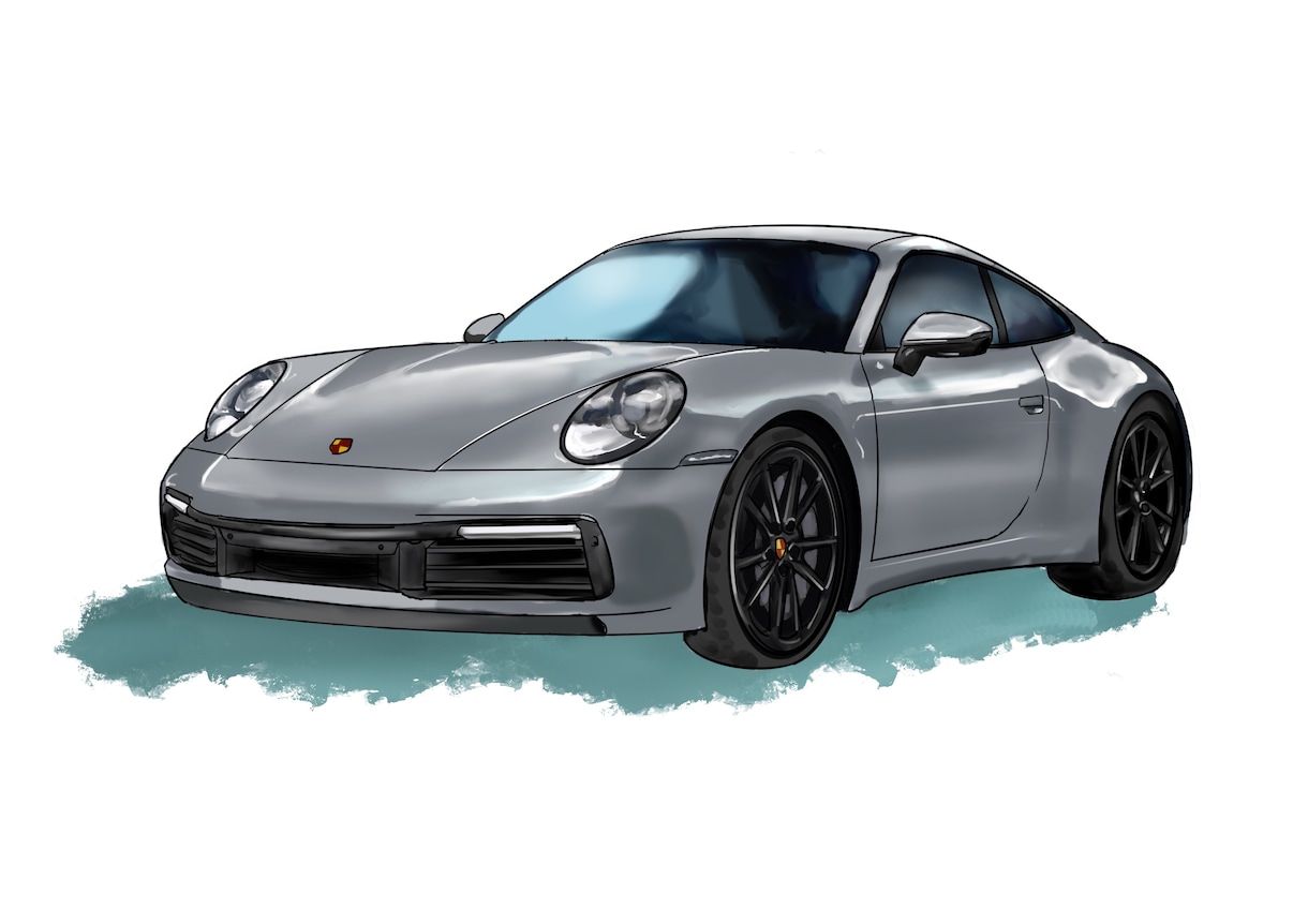 車、乗り物イラスト承ります 車や電車、乗り物のリアルなイラスト承ります。ビジネス利用OK イメージ6