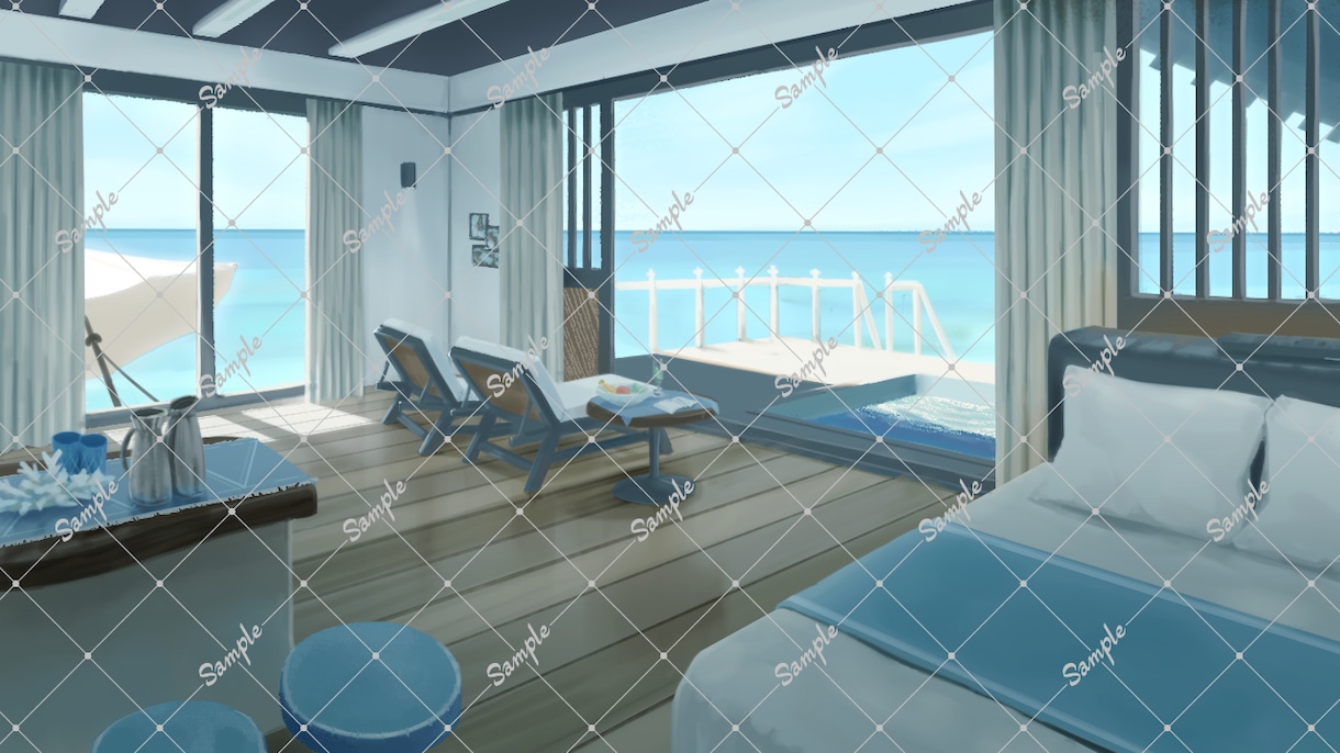 Blenderの活用で複雑な背景も承ります 3Dの活用によって事前に様々な画角や構図を確認できます イメージ3
