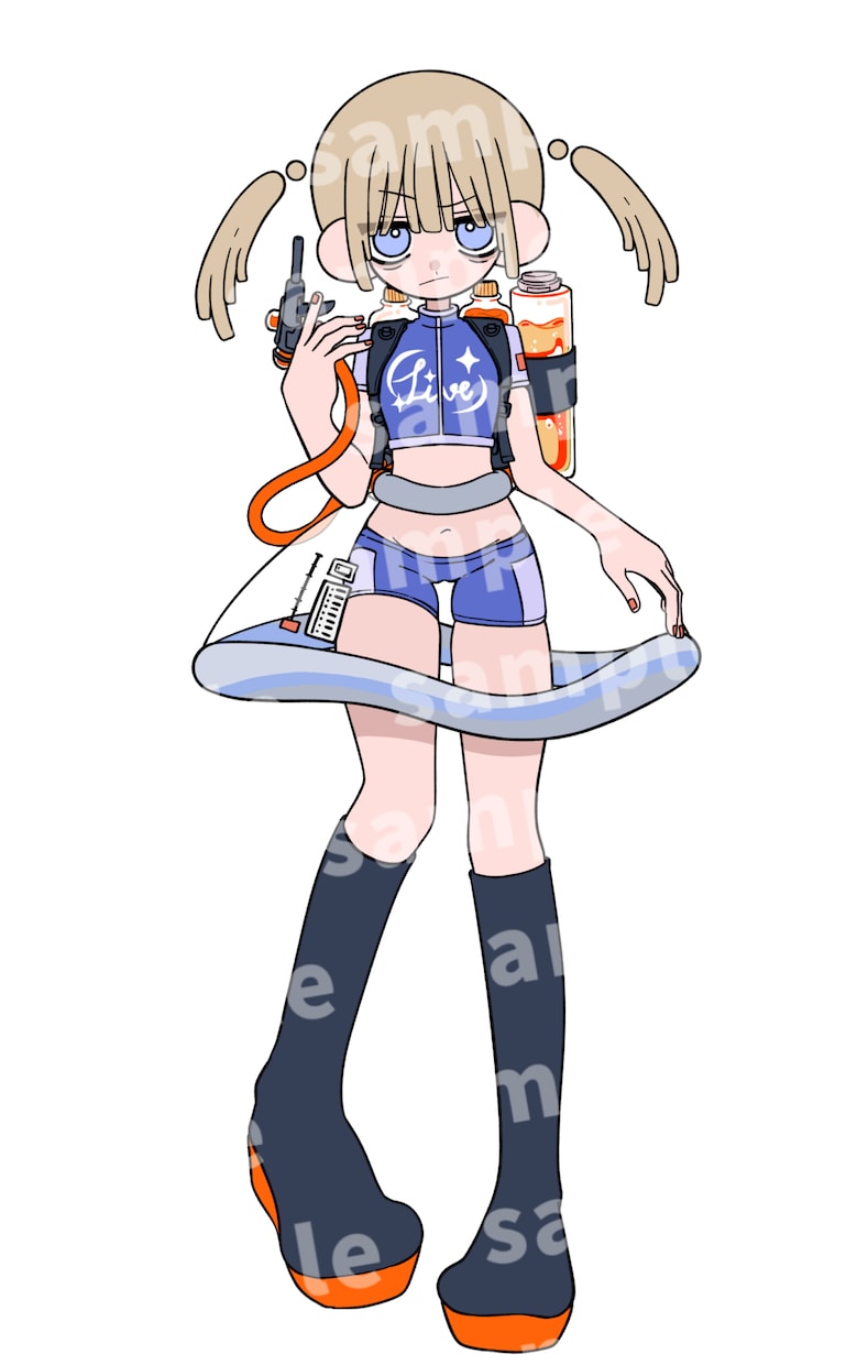 記念グッズイラスト描きます コンカフェキャストの方の生誕、周年、卒業記念などに♪ イメージ4
