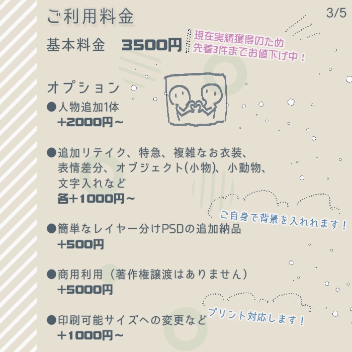きれいでかっこかわいいアイコンをお描きします ★手厚いサポートを心掛けております、お気軽にご相談ください★ イメージ6