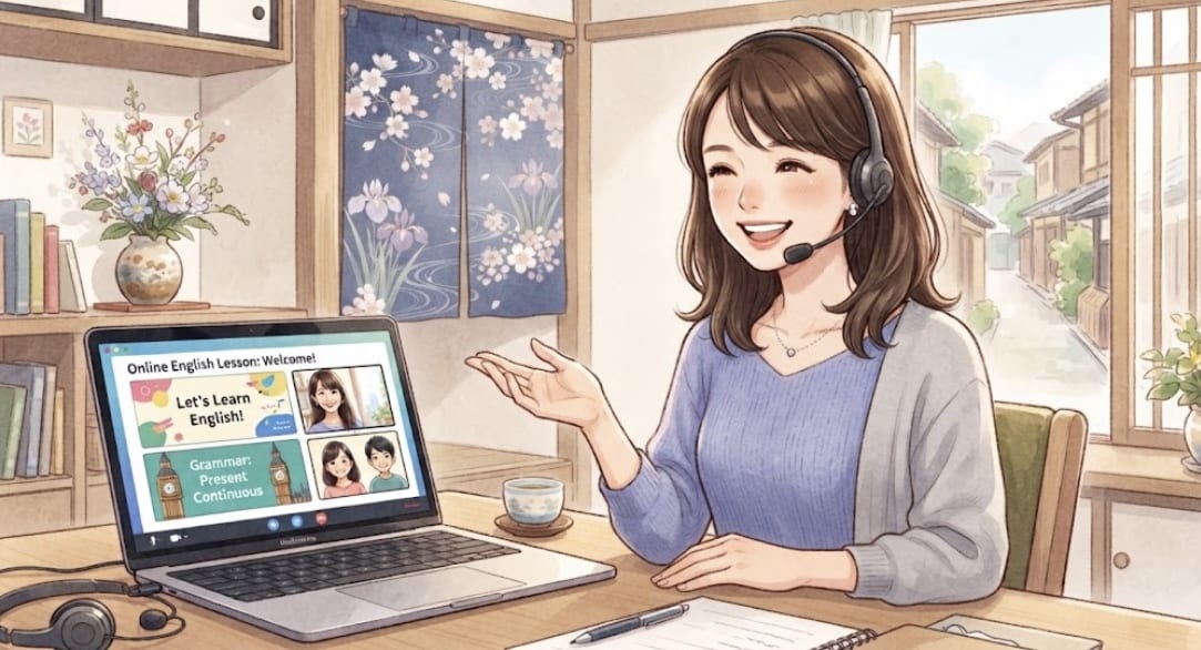 英検一級の元高校教諭が初心者向けレッスンを行います 「今さら」を「今から」に。どうか安心してご受講ください！ イメージ1
