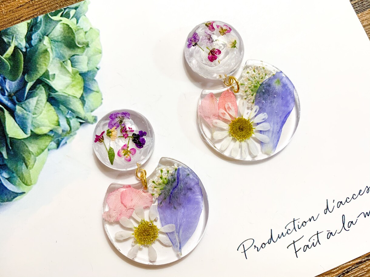あなただけのピアス、大切な方へのピアス作ります 日常を彩るアクセサリー作り致します♡ イメージ10