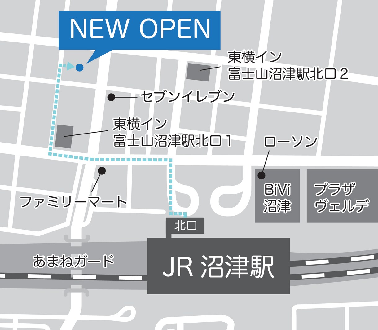 オリジナルのシンプルな地図を作成します チラシやポスター、名刺などに載せる案内地図にどうぞ イメージ5