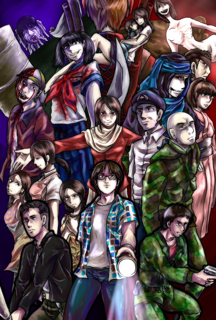 10人からの【集合絵】描きます 最大100人対応！特別な集合絵を貴方に♪ イメージ4