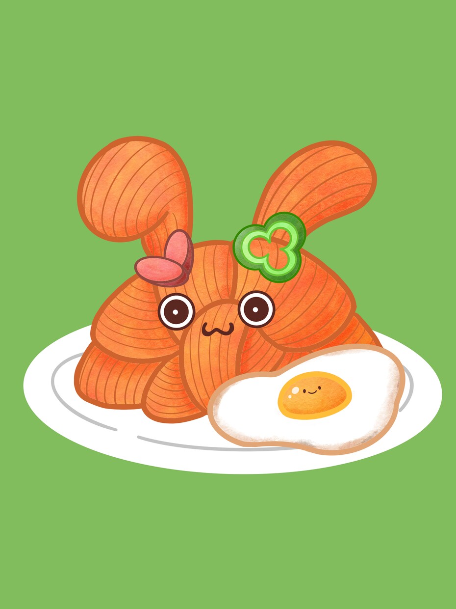食べ物のイラストやアイコン描きます 絵本のような、ゆるくて美味しそうな食べ物イラスト♡ イメージ3