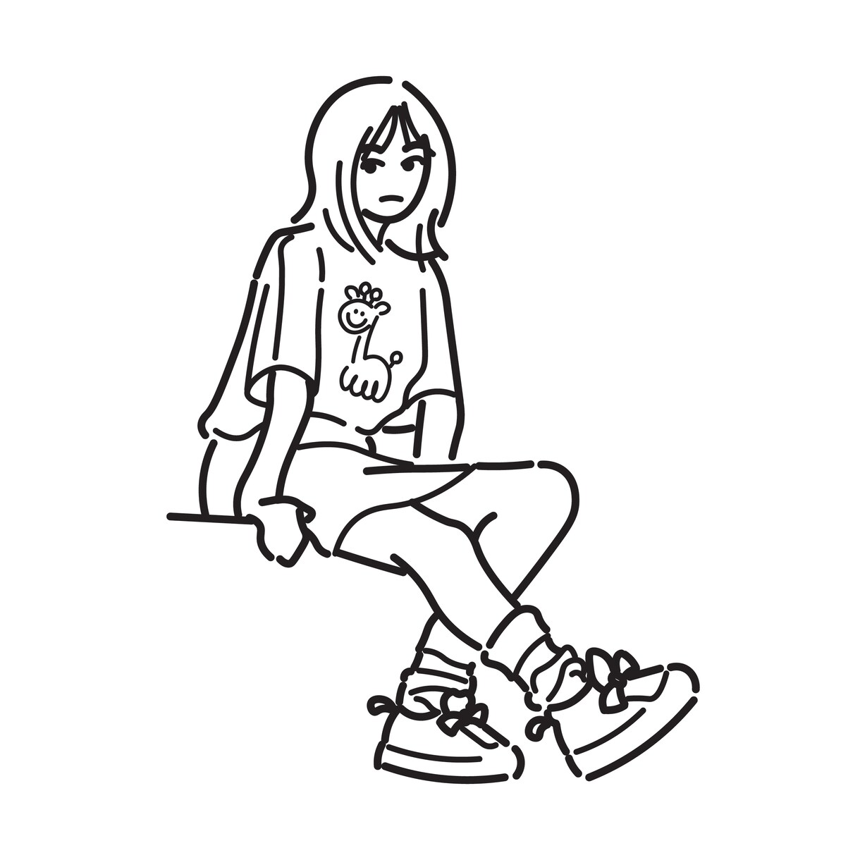 写真をもとにシンプルでポップなイラスト描きます 知人へのプレゼントやアイコンのイラストなどにどうぞ！ イメージ3