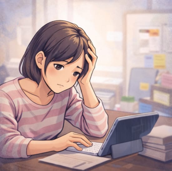 ADHD注意欠如で働くつらさ。共感します ⭐︎話が飛ぶ、メモが取れない。注意欠如の極致な経験談⭐︎ イメージ2