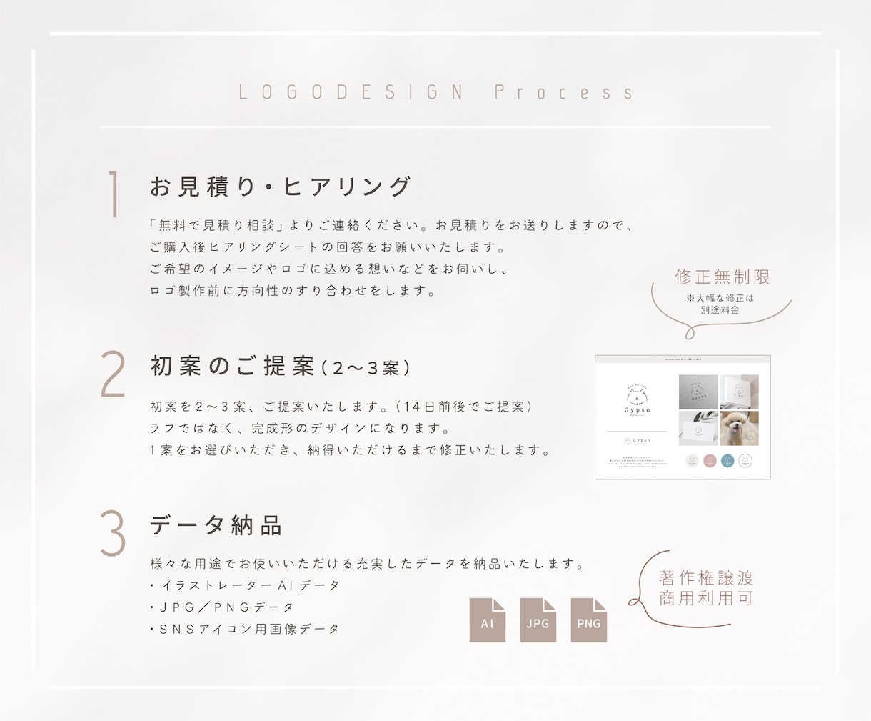 開業２点セット￤ロゴ＆名刺デザインお作りします 著作権譲渡◎商用利用可◎AIデータ込み イメージ10